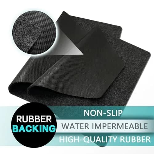 CHONOVO 24 Pack Urinal Mats 44cm x 52cm (17.7" x 20.5") | Non-Slip Absorbent Floor Protection for Commercial Restrooms thumbnail 3