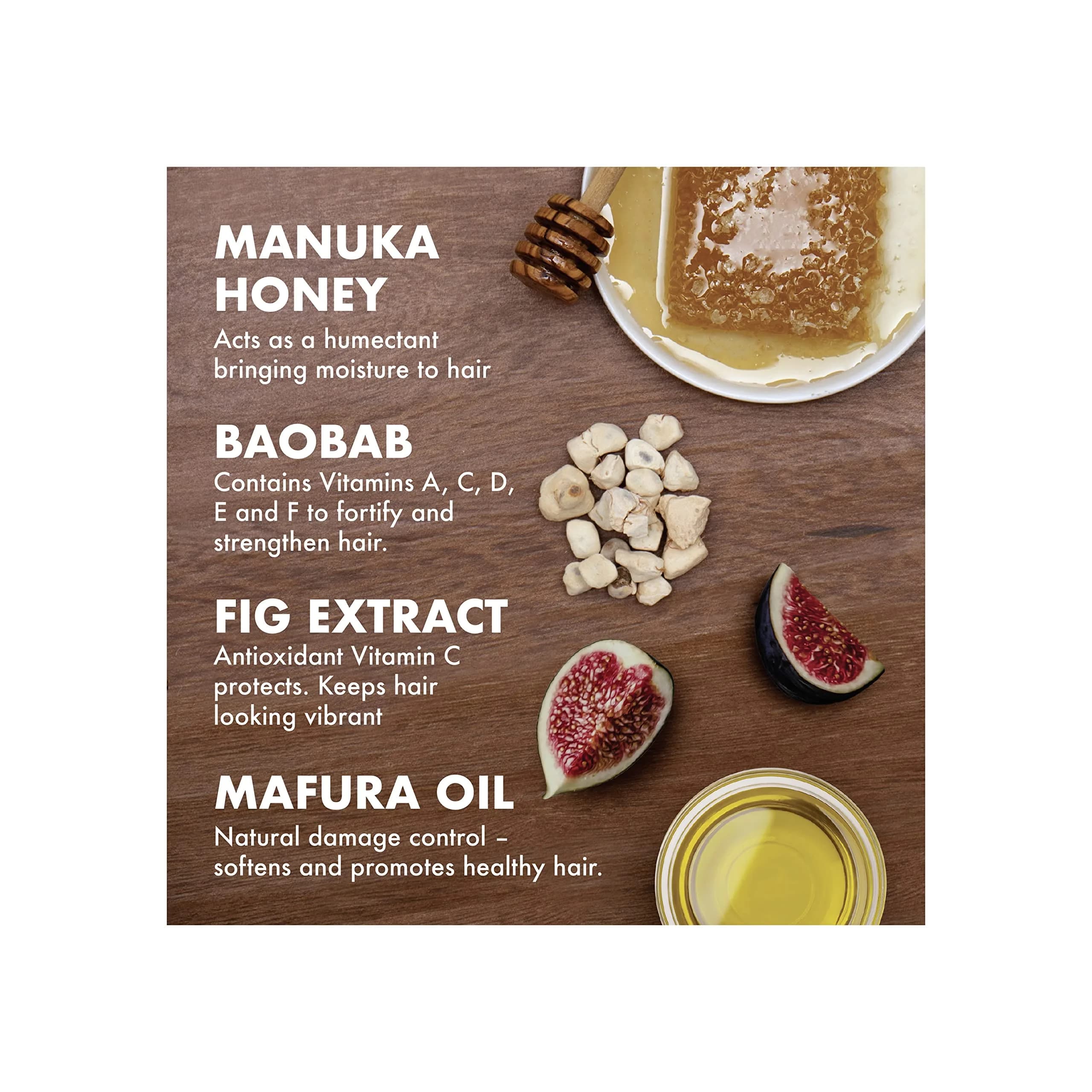 Shea Moisture Intensive Hydration Hair Masque Manuka Honey & Mafura Oil | 326 ml (11.5 oz) - view 5