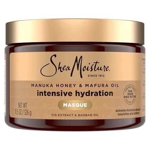 Shea Moisture Intensive Hydration Hair Masque Manuka Honey & Mafura Oil | 326 ml (11.5 oz) thumbnail 1