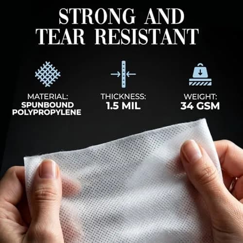 Keep N Store 9" x 12" Anti-Scratch Dust Bags Pack of 5 | Breathable, Soft, Protective for Handbags & Accessories thumbnail 3
