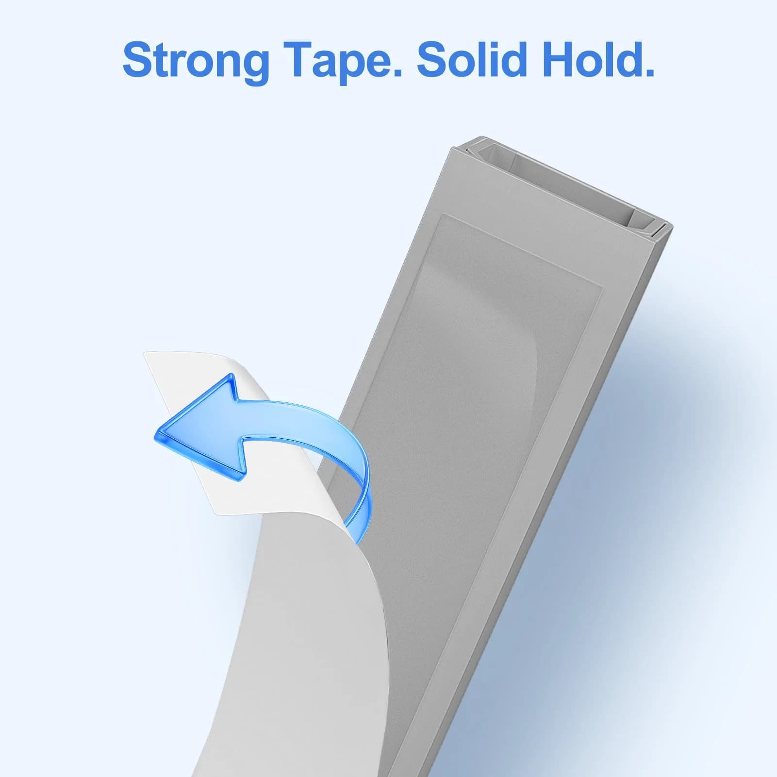 Yecaye Grey Cord Hider Kit 113in - Conceals 2 Small Wires for Home & Office - view 3