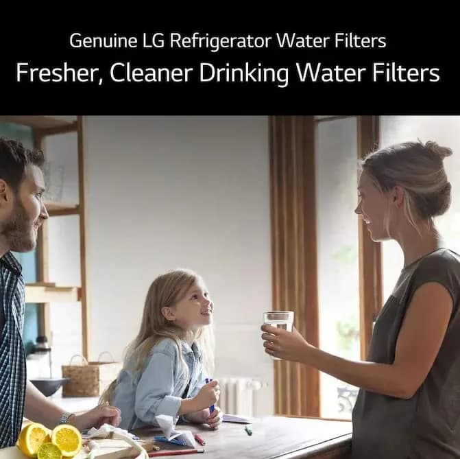 LG LT1000P & LT120F Refrigerator Water & Air Filter Bundle | 200 Gallon Capacity (NSF42, NSF53, NSF401) - view 9