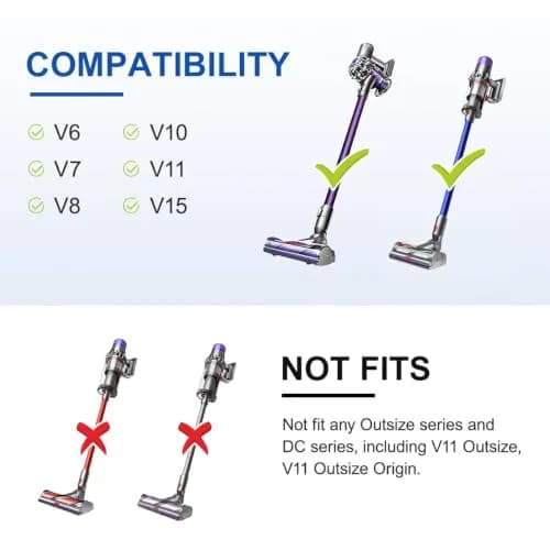 LANMU Trigger Lock for Dyson V15 V11 V10 V8 V7 V6 Cordless Vacuums | Hands-Free Operation, Finger Pain Relief (Grey) thumbnail 7