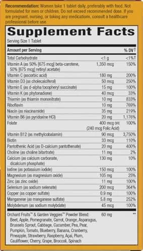 Nature's Way Alive! Women's 50+ Multivitamin 180 Tablets (60 ct x3) | Supports Heart, Brain, Bone & Eye Health thumbnail 9