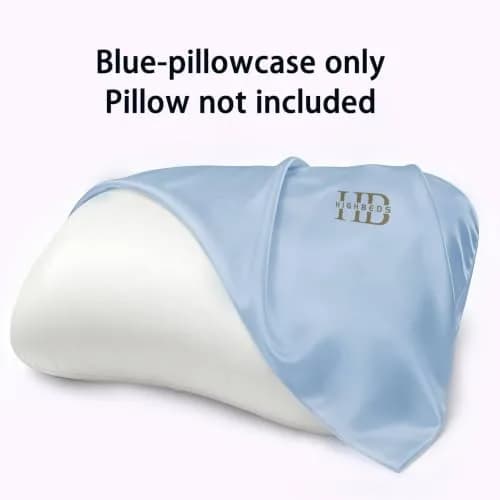 HighBeds Cervical Neck Pillow - Side Sleeper Pillow for Neck Pain Relief | Ergonomic Memory Foam & Ice Silk Cover thumbnail 2