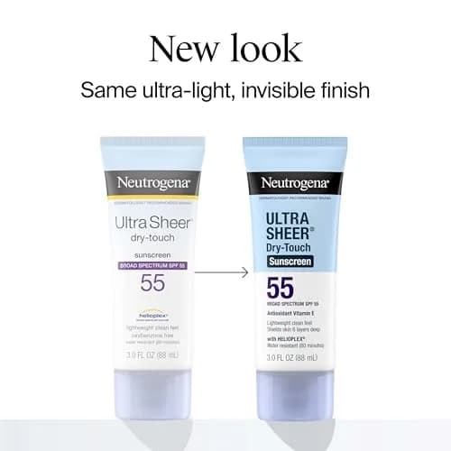 Neutrogena Ultra Sheer Dry-Touch Sunscreen SPF 55 Lotion 1056ml (36 fl oz) | Broad Spectrum UVA/UVB Protection thumbnail 2