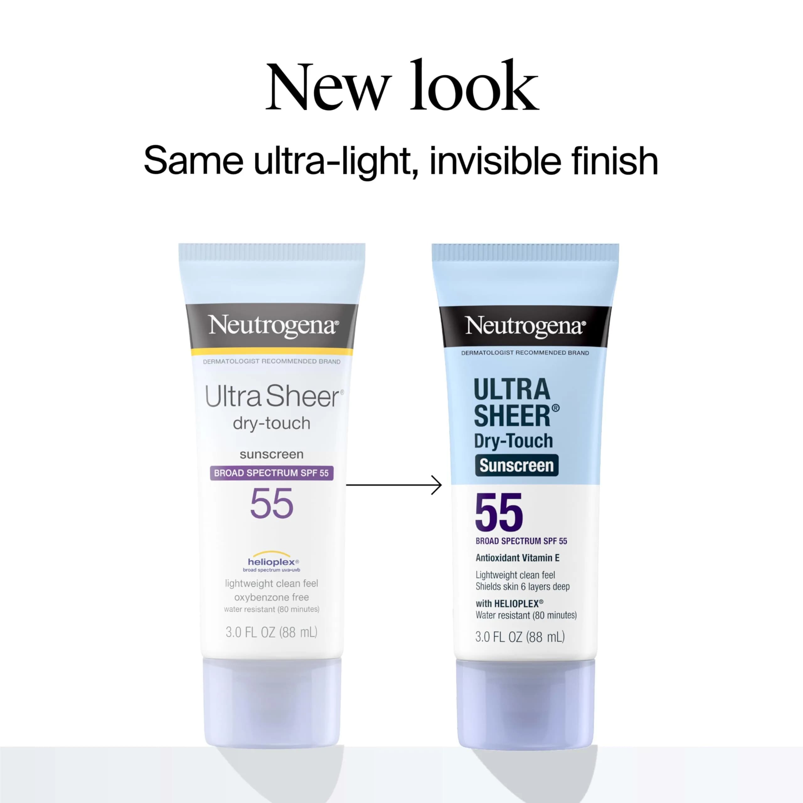 Neutrogena Ultra Sheer Dry-Touch Sunscreen SPF 55 Lotion 1056ml (36 fl oz) | Broad Spectrum UVA/UVB Protection - view 2