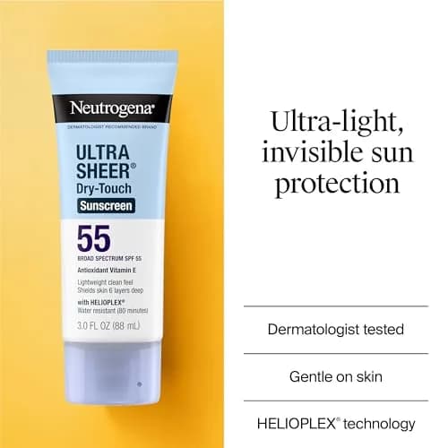 Neutrogena Ultra Sheer Dry-Touch Sunscreen SPF 55 Lotion 1056ml (36 fl oz) | Broad Spectrum UVA/UVB Protection thumbnail 3