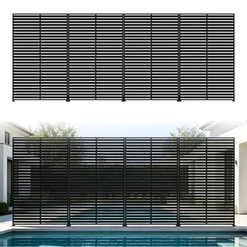 Diyfire Privacy Screen Outdoor 72" HDPE Fence Panel for Patio | Modern Garden Privacy Solution thumbnail 1