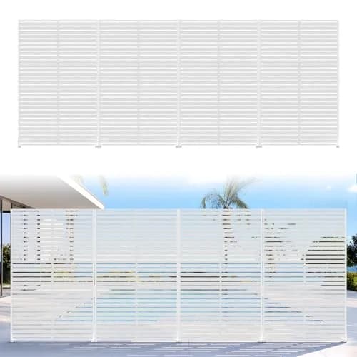 Diyfire Privacy Screen Outdoor 72" HDPE Fence Panel for Patio | Modern Garden Privacy Solution thumbnail 1