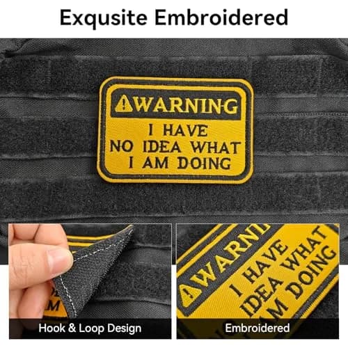 Harsgs Funny Tactical Morale Patches Pack 20pcs (2-3 inch) thumbnail 2