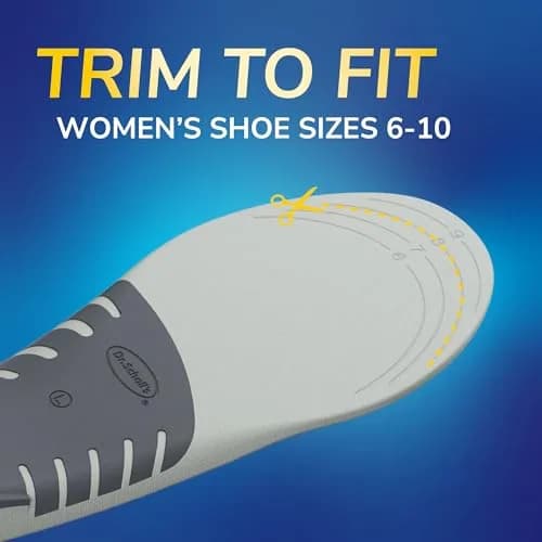 Dr. Scholl's Women's Size 6-10 Stabilizing Support Insoles | 12-Pack Gray thumbnail 8