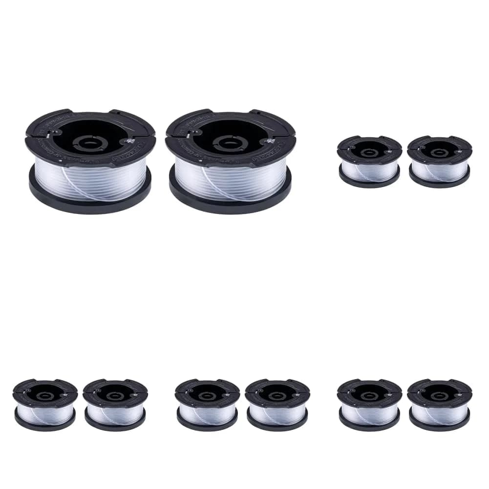 BLACK+DECKER AF-100-2 Replacement Spool | 30 ft, 0.065-Inch | Compatible with Most BLACK+DECKER Trimmers