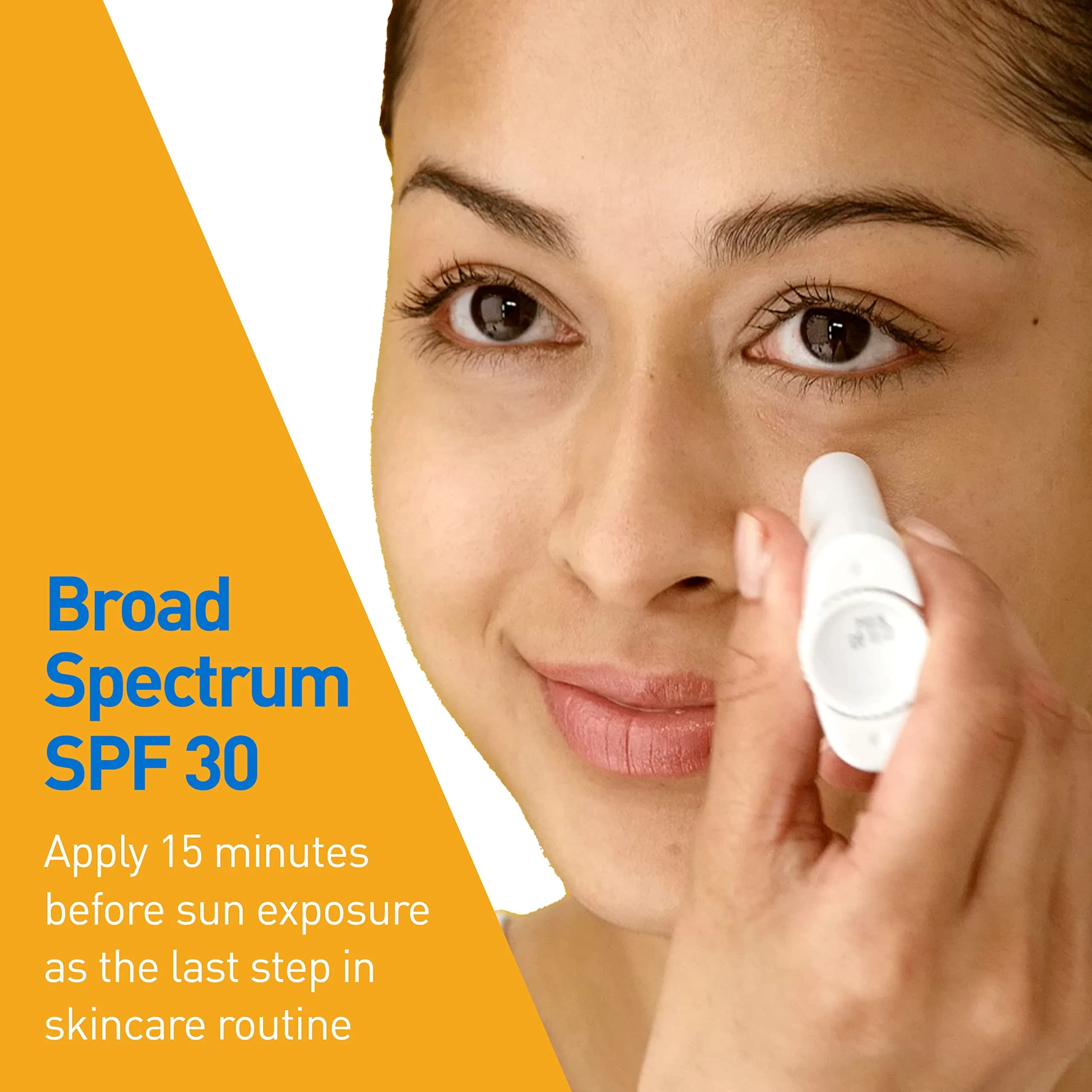 CeraVe Mineral Sunscreen Stick SPF 50, Broad Spectrum Face Sunscreen with Hyaluronic Acid & Ceramides | Fragrance Free & Oil Free - view 5