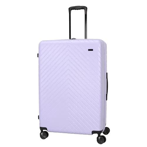 TRIPS RIDGELINE 28-Inch Lightweight Durable Hardside Suitcase in Lavender | 8-Wheel Spinner for Easy Travel thumbnail 1