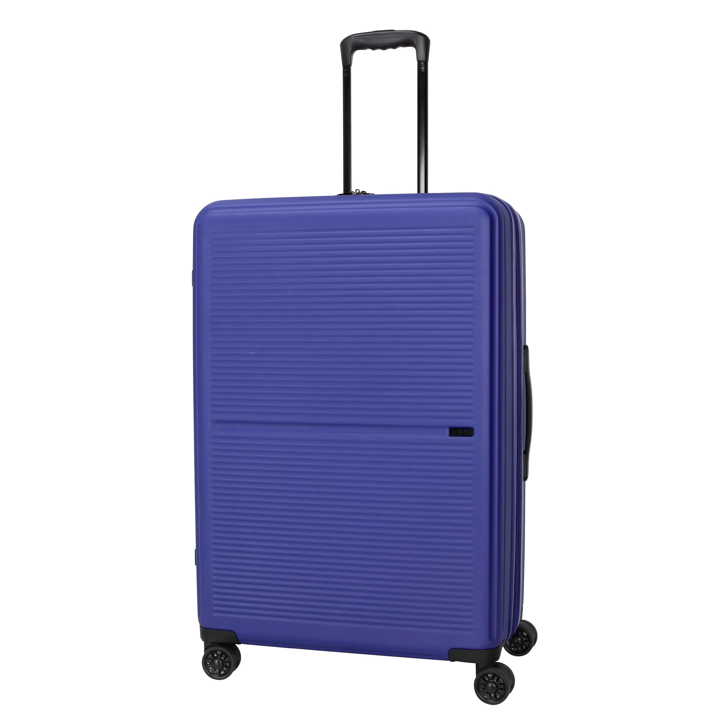 TRIPS AXIS 28-Inch Lightweight Durable Hardside Suitcase Navy | 8-Wheel Spinner with Tech-Ready Front — Navy