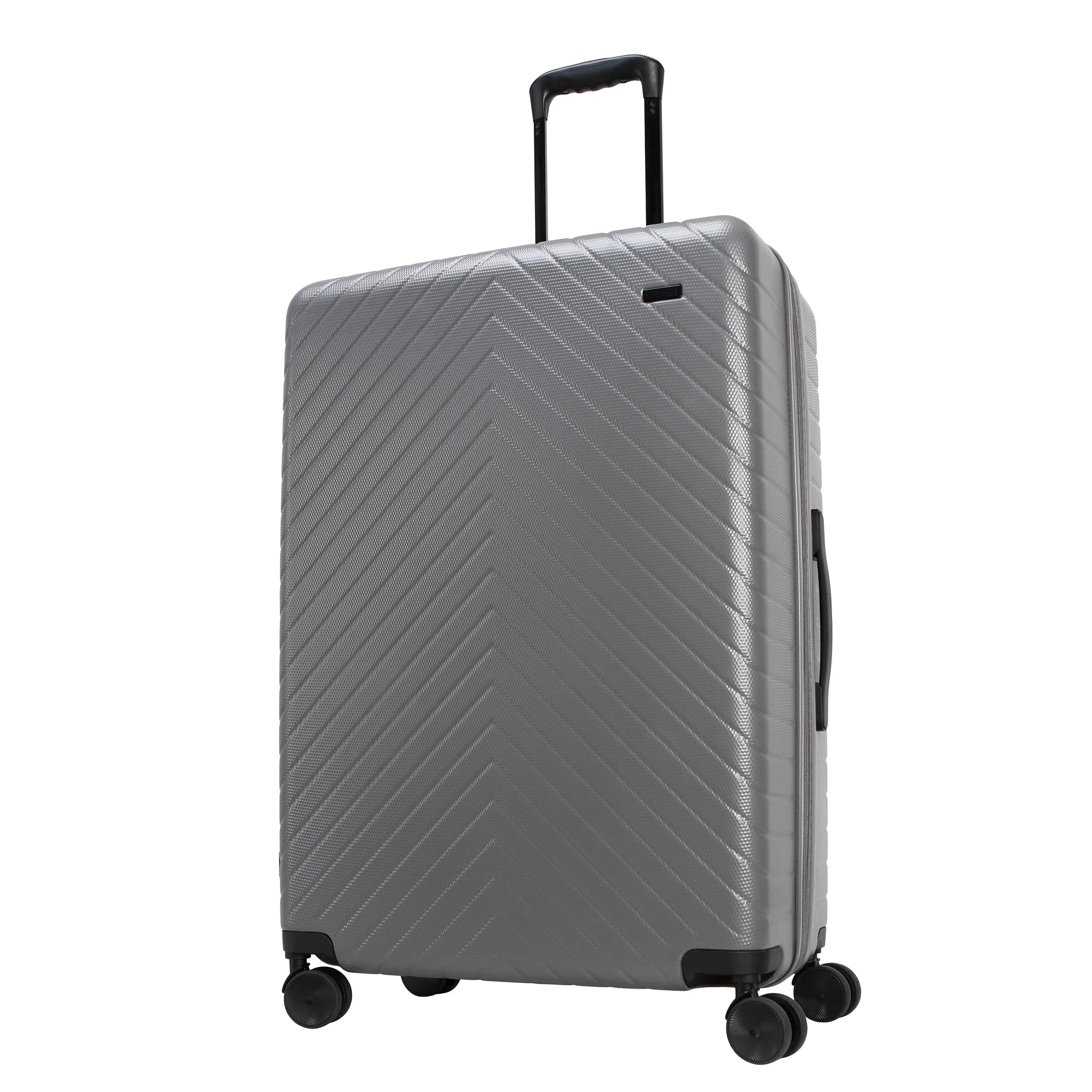 TRIPS RIDGELINE 28-Inch Lightweight Durable Hardside Suitcase | 8-Wheel Spinner, Granite