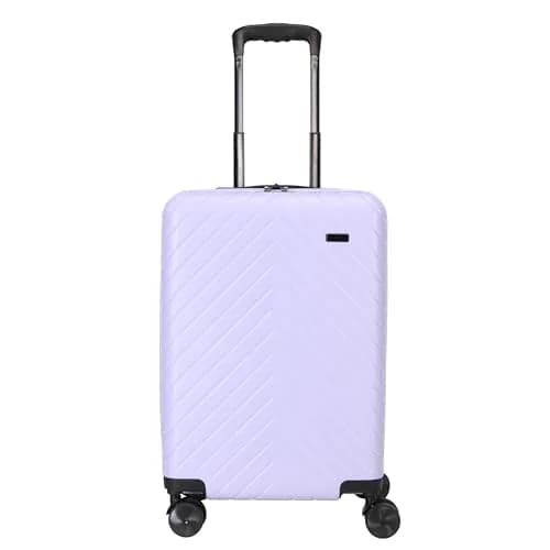TRIPS RIDGELINE 20-Inch Carry-On Lightweight Durable Hardside 8-Wheel Spinner Cabin Size Luggage, Lavender | Abrasion-Resistant ABS Shell, 8-Wheel Spinner thumbnail 1