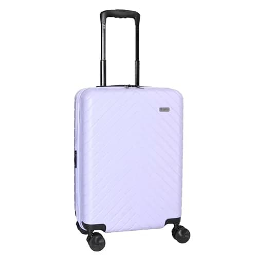 TRIPS RIDGELINE 20-Inch Carry-On Lightweight Durable Hardside 8-Wheel Spinner Cabin Size Luggage, Lavender | Abrasion-Resistant ABS Shell, 8-Wheel Spinner thumbnail 2
