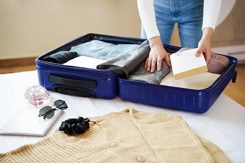 TRIPS RIDGELINE 20-Inch Carry-On Lightweight Durable Hardside Luggage, Wisteria | 8-Wheel Spinner Cabin Size thumbnail 8