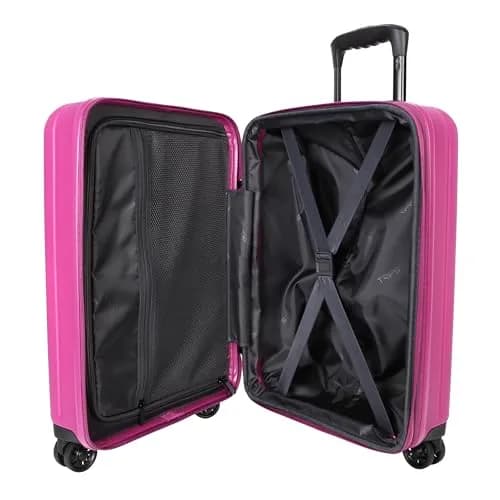 TRIPS AXIS 20-Inch Carry-On Lightweight Durable Hardside Luggage Deep Orchid | 8-Wheel Spinner Cabin Size thumbnail 5