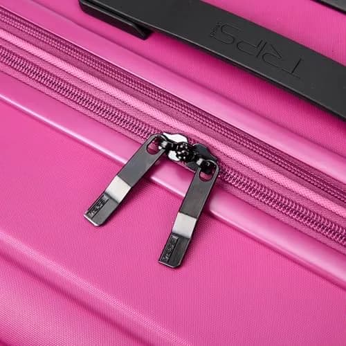 TRIPS AXIS 20-Inch Carry-On Lightweight Durable Hardside Luggage Deep Orchid | 8-Wheel Spinner Cabin Size thumbnail 2