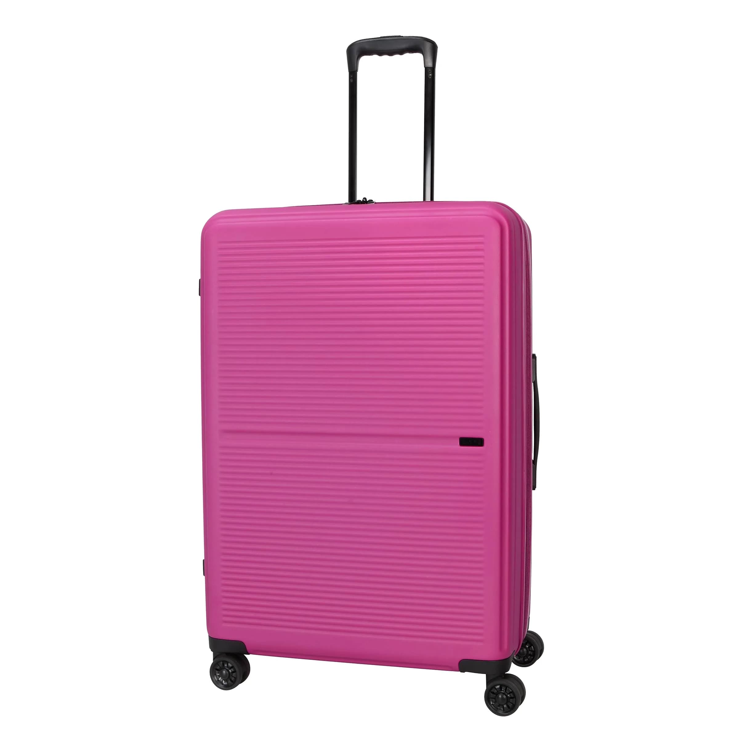 TRIPS AXIS 20-Inch Carry-On Lightweight Durable Hardside Luggage Deep Orchid | 8-Wheel Spinner Cabin Size — Deep Orchid / LARGE CHECKED