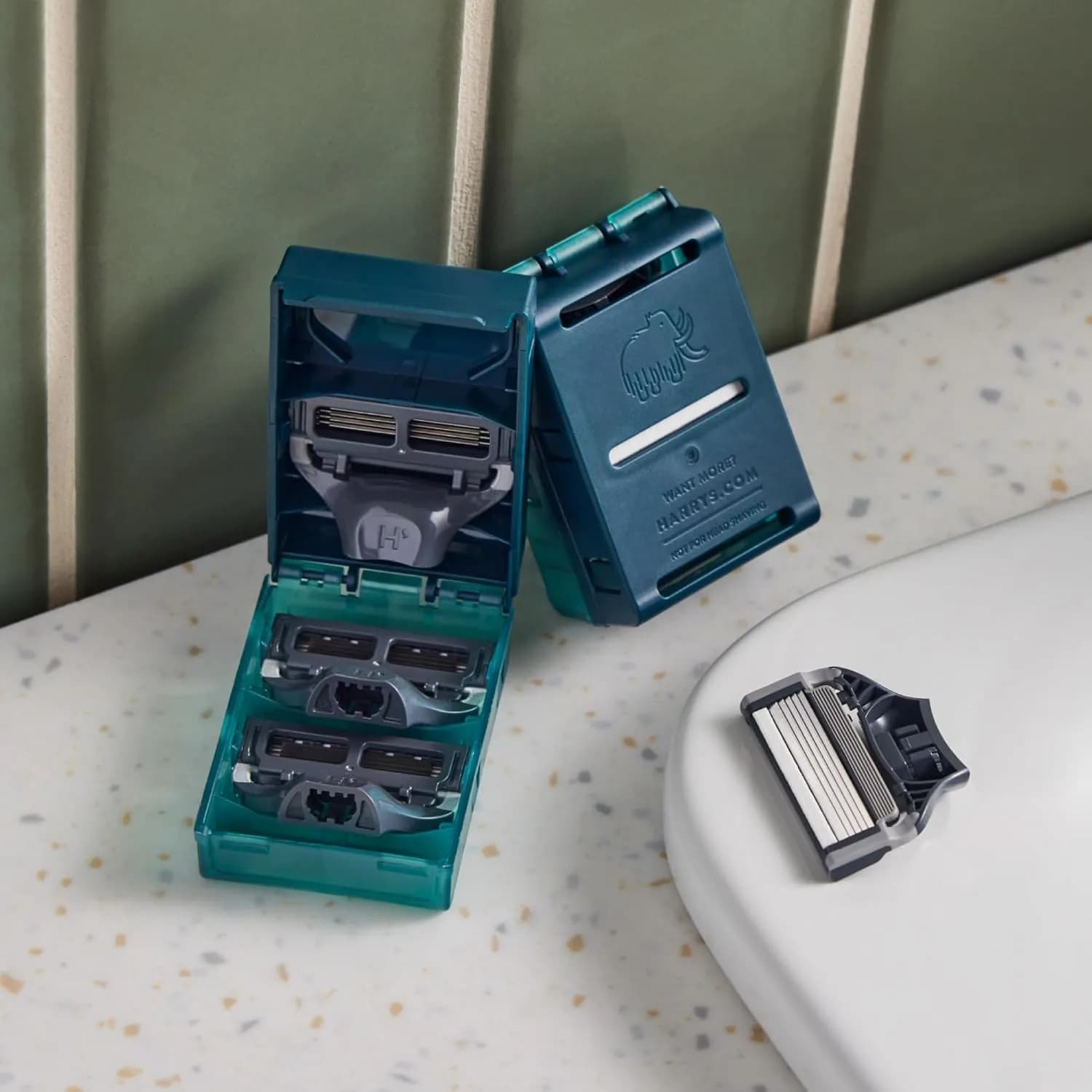 Harry's Original Razor Blades for Men - 24 Cartridges (4 Count, Pack of 6) | German Engineered 5-Blade Refills - view 7
