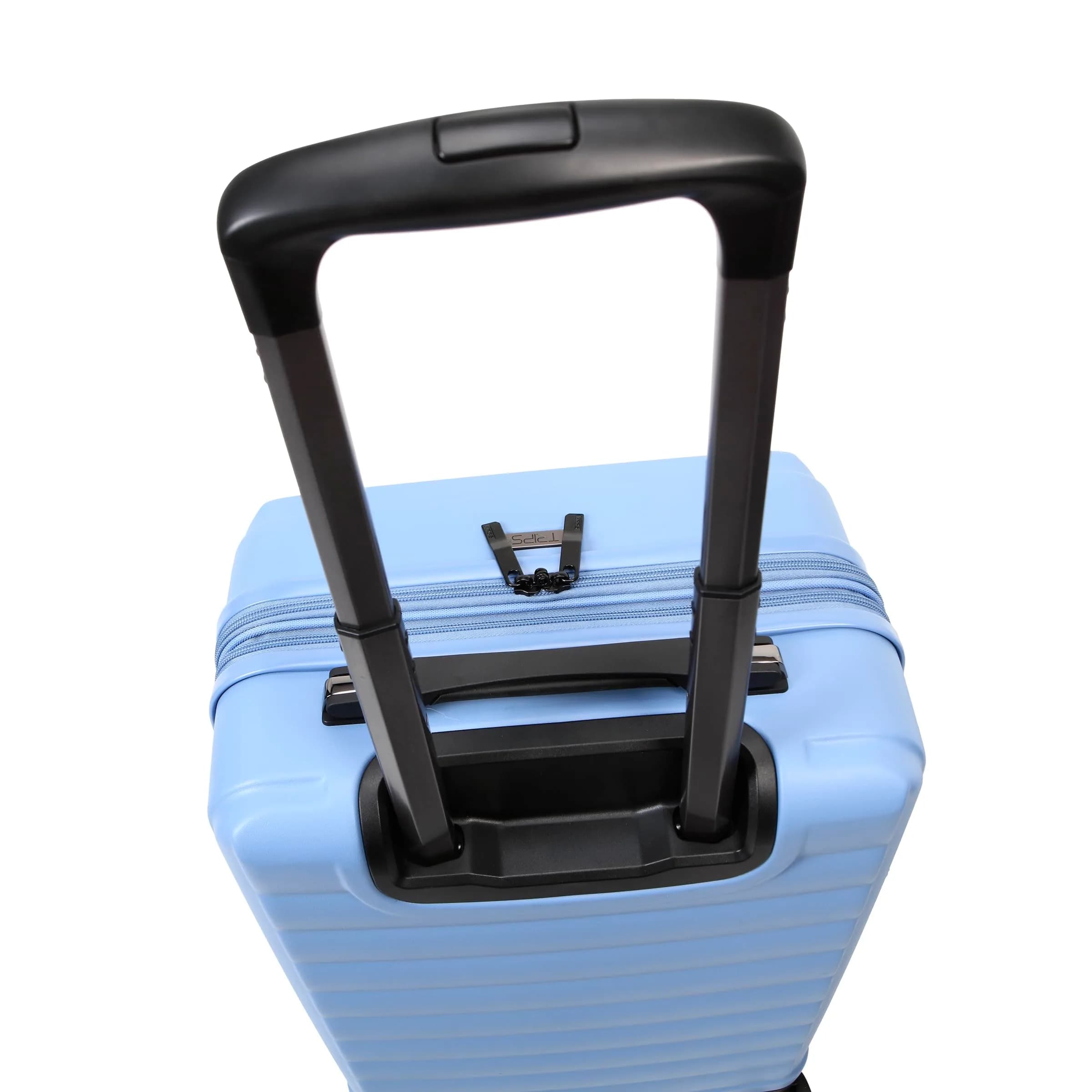 TRIPS EON 20-Inch Carry-On Lightweight Durable Hardside 8-Wheel Spinner Cabin Size Luggage, Ashleigh Blue | Abrasion-Resistant ABS Shell thumbnail 2