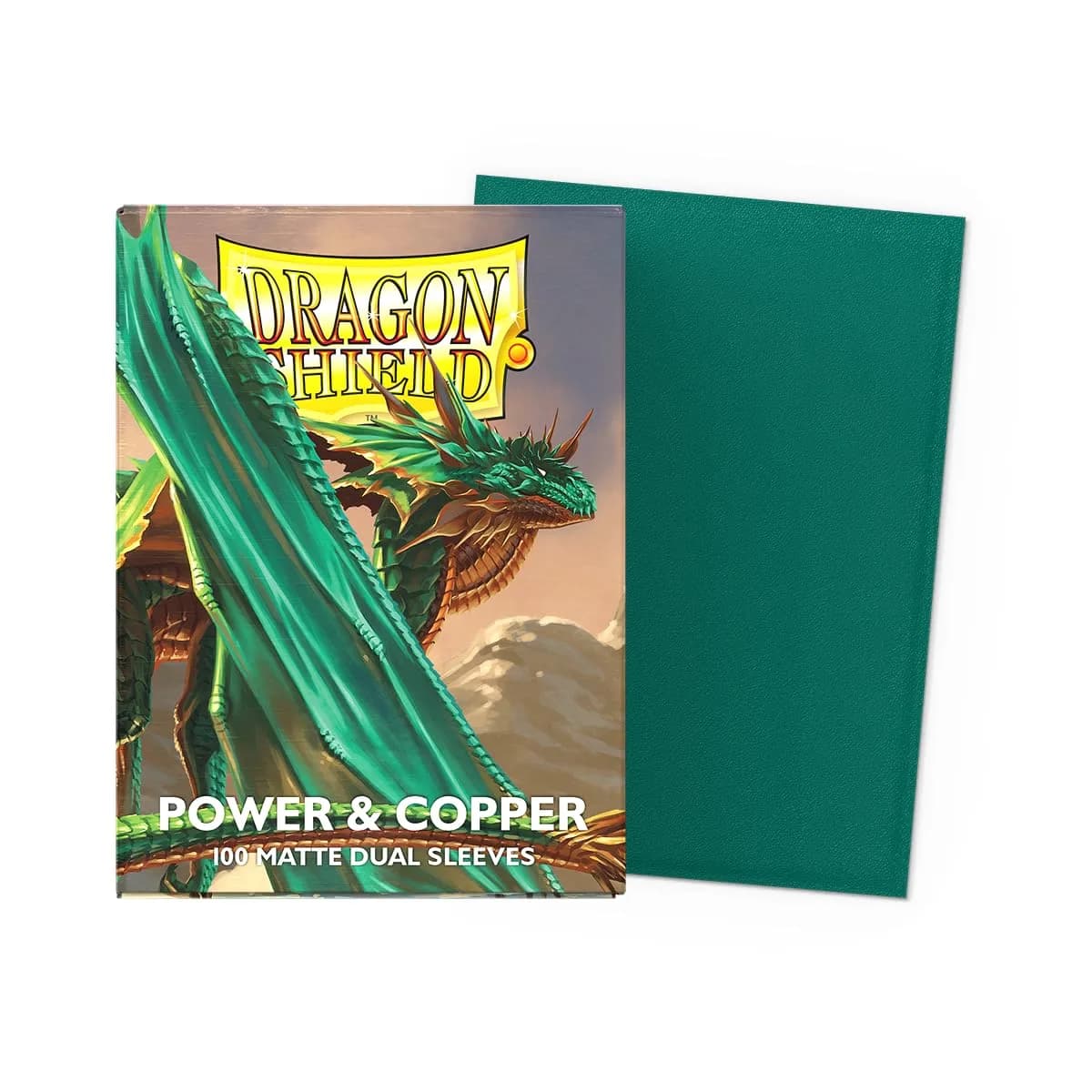 Dragon Shield Matte Dual Standard Size Card Sleeves (100ct, Power & Copper) | Non-Toxic, BPA-Free Card Sleeves for TCGs - view 2