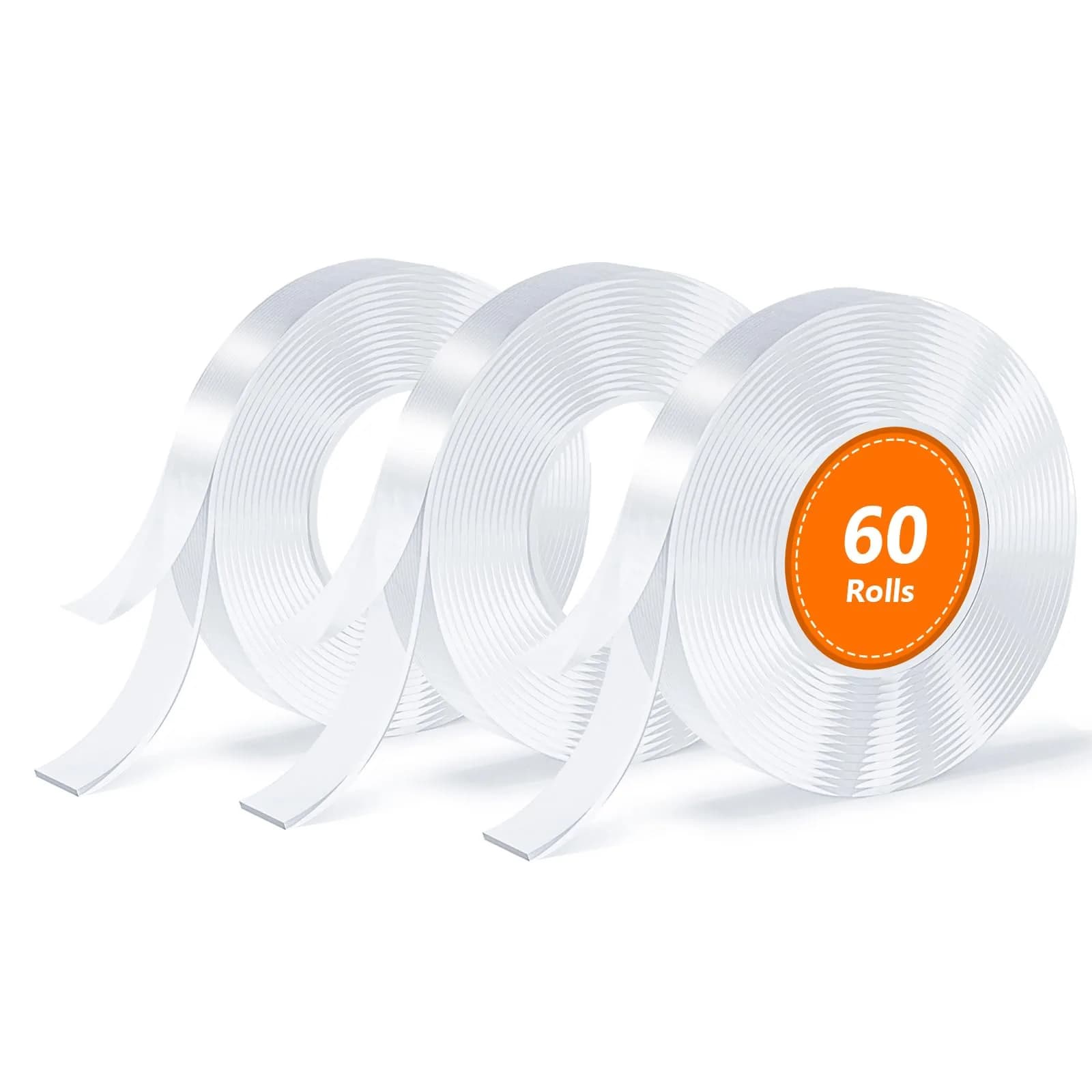 SUTOUG Double Sided Tape Value Pack | Strong Stickiness & Reusable Adhesive Tape - main product image