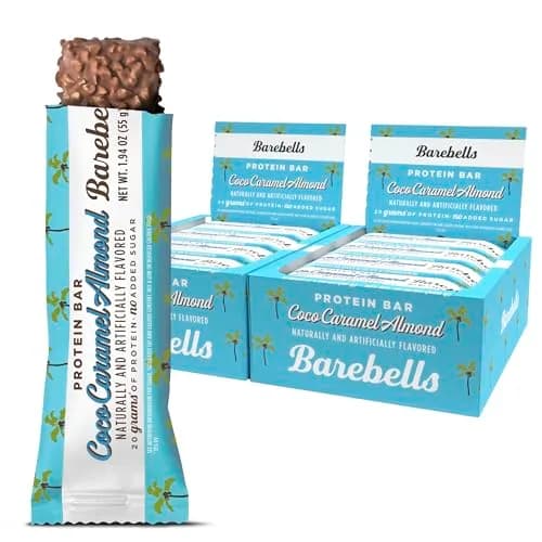 Barebells Protein Bars Coconut Caramel Almond 24 Count (Pack of 2) | 20g High Protein Treats with 1g Sugar thumbnail 1