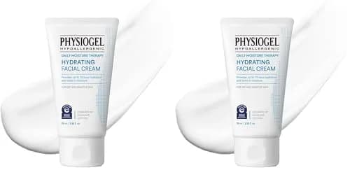 PHYSIOGEL Daily Moisture Therapy Hydrating Facial Cream Pack of 2 | 150ml (5 Fl Oz) Lightweight Face Moisturizer for Dry & Sensitive Skin thumbnail 1