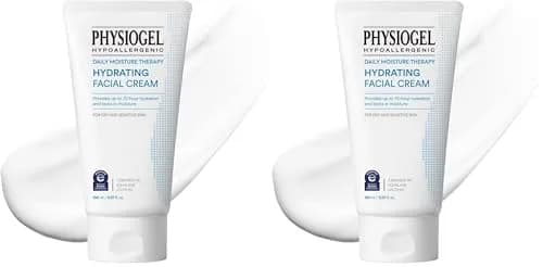 PHYSIOGEL Daily Moisture Therapy Hydrating Facial Cream 20.4 fl oz (Pack of 2) | Dermatologist-Recommended for Dry & Sensitive Skin - main product image