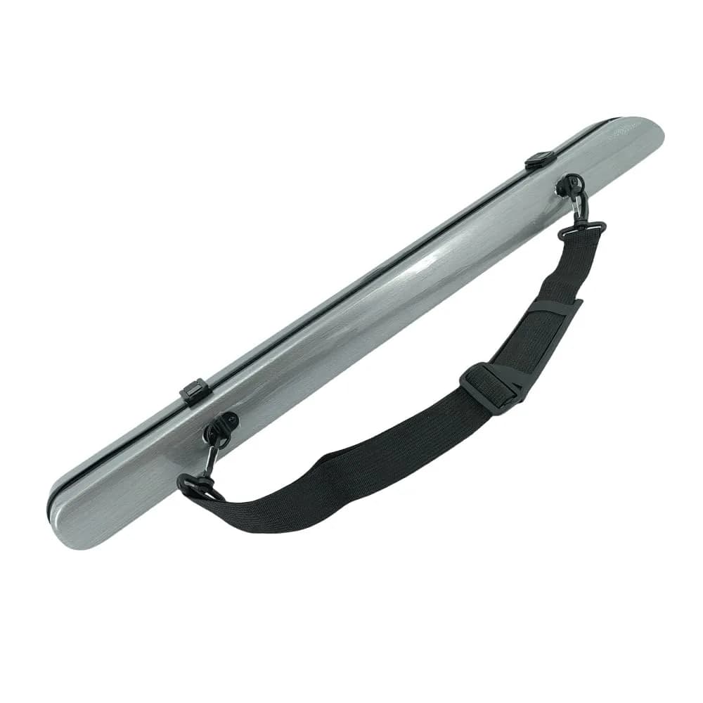 yinfente Carbon Fiber 2pcs Violin Viola Cello Bow Case Lightweight Bow Bag Hold Bow with Adjustable Strap Grey | Strong & Lightweight — Grey