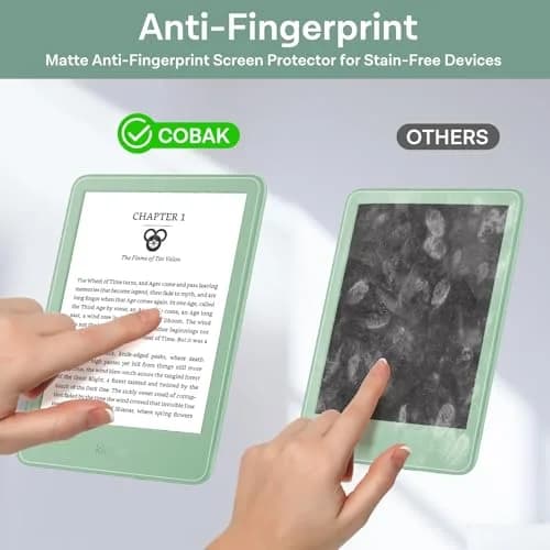 CoBak 4 Pack Matte Screen Protector for 6" Display | Anti-Glare, Scratch Resistant, Precise Fit thumbnail 4