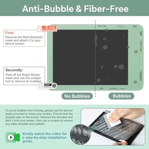 CoBak 4 Pack Matte Screen Protector for 6" Display | Anti-Glare, Scratch Resistant, Precise Fit thumbnail 2