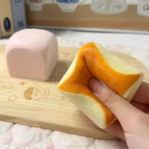 Generic Dumpling Squishy Stress Balls 2-Pack | Slow Rising, Non-Toxic, PU Material thumbnail 3