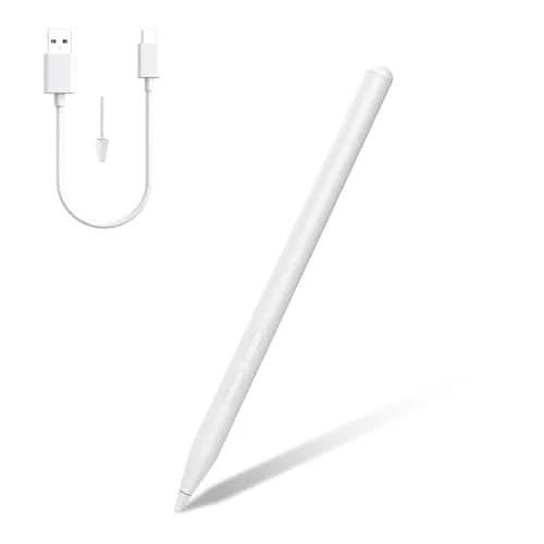 hacey Stylus Pen for Surface Pro 11/10/9/8/X/7+/6/5/4/3, Go 3/2/1, Laptop/Studio/Book 4/3/2/1, Kobo eReaders | 4096 Pressure Sensitivity, USB-C Fast Charge thumbnail 1