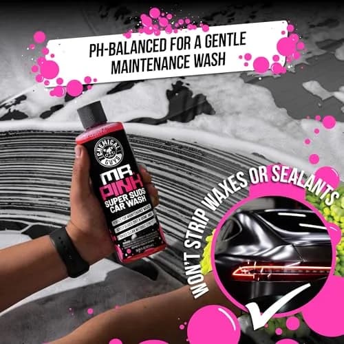 Chemical Guys Hands Off Touchless Pre-Wash & Mr. Pink Car Wash Soap Kit 946ml (32 Fl Oz) | Safer Two-Step Car Wash Workflow thumbnail 7