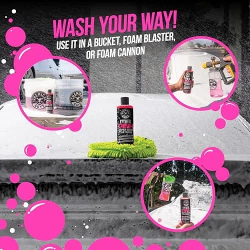 Chemical Guys Hands Off Touchless Pre-Wash & Mr. Pink Car Wash Soap Kit 946ml (32 Fl Oz) | Safer Two-Step Car Wash Workflow thumbnail 8