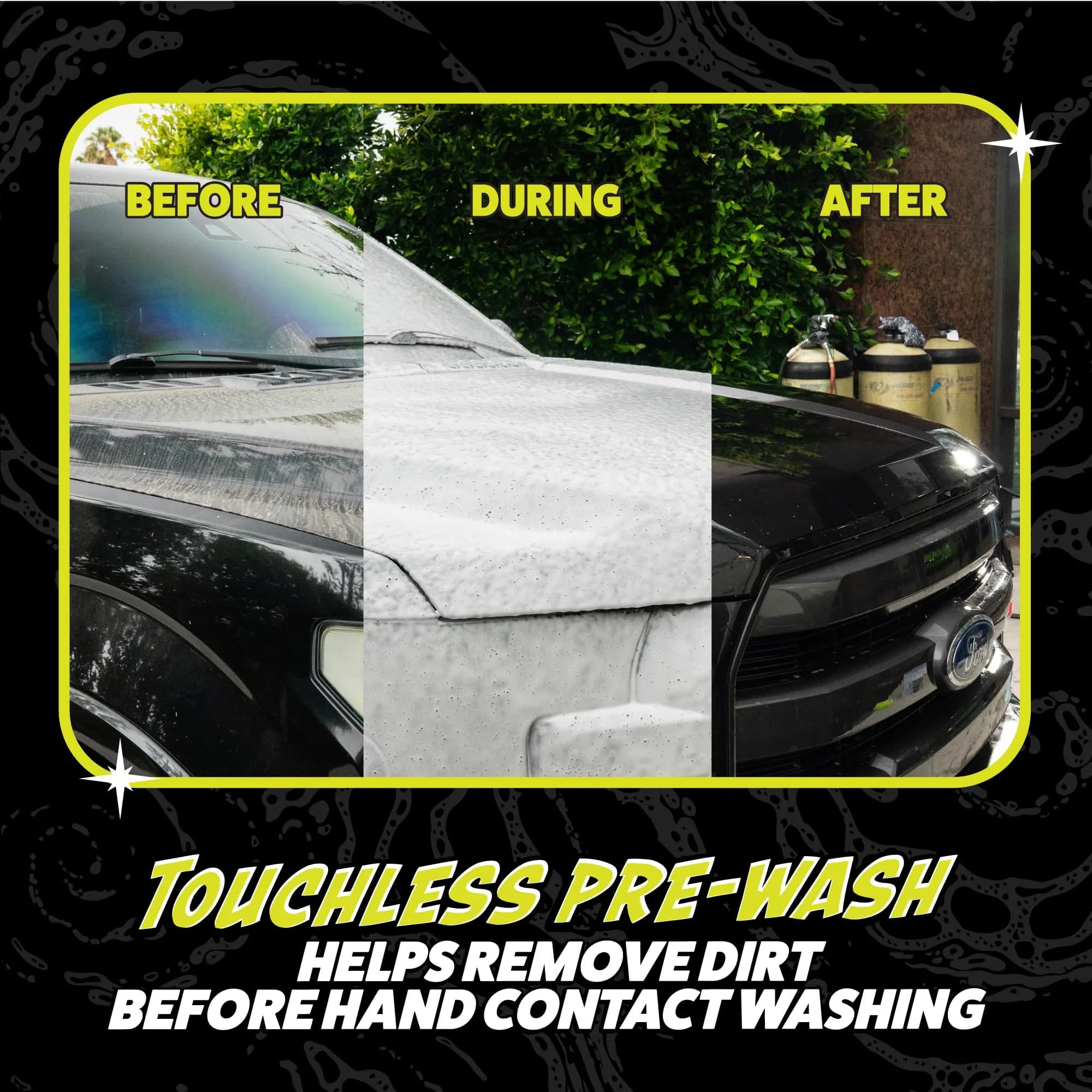Chemical Guys Hands Off Touchless Pre-Wash & Mr. Pink Car Wash Soap Kit 946ml (32 Fl Oz) | Safer Two-Step Car Wash Workflow - view 2