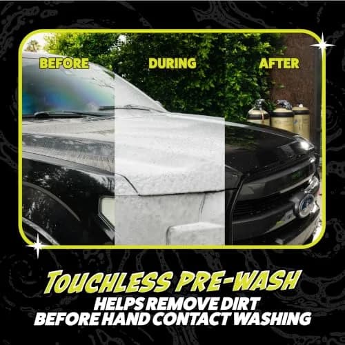 Chemical Guys Hands Off Touchless Pre-Wash & Mr. Pink Car Wash Soap Kit 946ml (32 Fl Oz) | Safer Two-Step Car Wash Workflow thumbnail 2