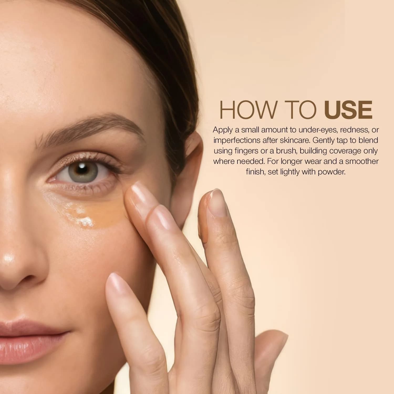 Palladio Full Coverage Concealer Creamy Face & Under Eye Formula 10g (0.35 oz) | Evens Skin Tone & Disguises Dark Circles - view 7