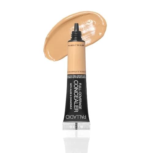Palladio Full Coverage Concealer Creamy Face & Under Eye Formula 10g (0.35 oz) | Evens Skin Tone & Disguises Dark Circles thumbnail 3