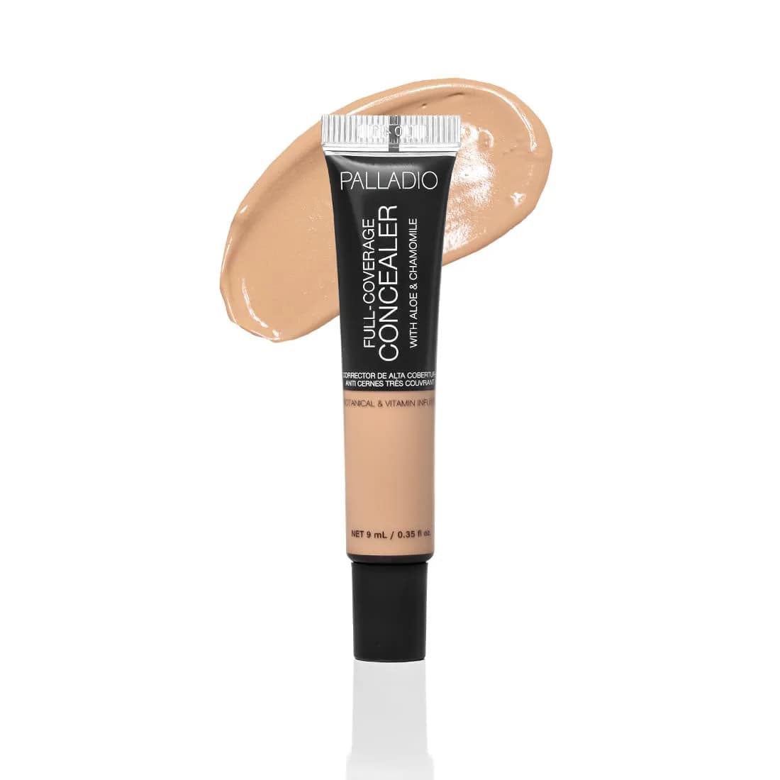 Palladio Full Coverage Concealer Caramel Drizzle 10g (0.35 oz) | Flawless Skin & Hydration