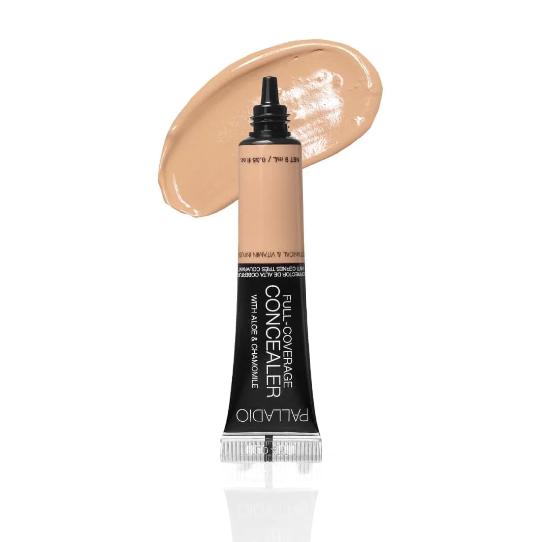 Palladio Full Coverage Concealer Caramel Drizzle 10g (0.35 oz) | Flawless Skin & Hydration - view 3