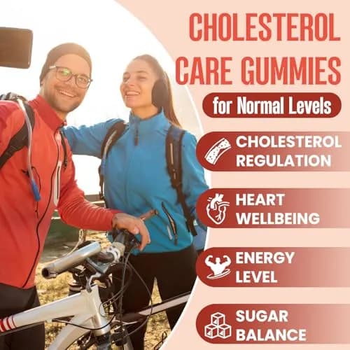 Glorithiventa Cholesterol Supplement with Plant Sterols & Stanols, Mixed Berry Flavor, 180 Counts | Vegan & Allergen-Free thumbnail 2