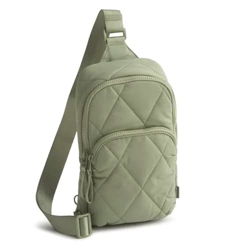 Vera Bradley Featherweight Lorman Sling Backpack | Water Resistant Crossbody for Travel (One Size) thumbnail 1