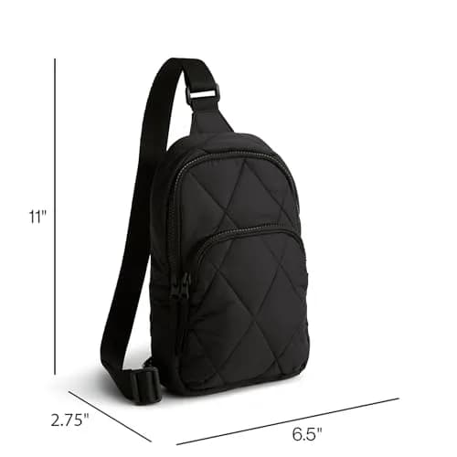Vera Bradley Featherweight Lorman Sling Backpack | Water Resistant Crossbody for Travel (One Size) thumbnail 3
